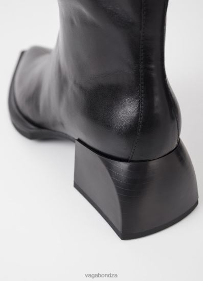 Boots | Vagabond Vivian Boots Black Leather Women DPX48201