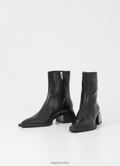 Boots | Vagabond Vivian Boots Black Leather Women DPX48201