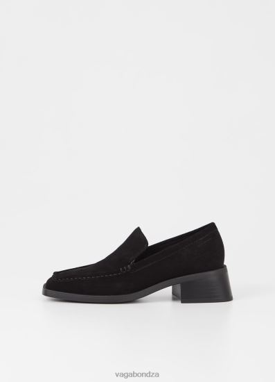 Loafers | Vagabond Blanca Loafer Black Suede Women DPX48147