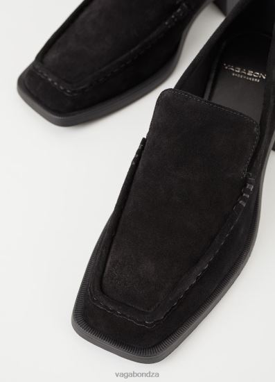 Loafers | Vagabond Blanca Loafer Black Suede Women DPX48147