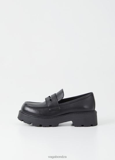 Loafers | Vagabond Cosmo 2.0 Loafer Black Leather Imitation Women DPX48151