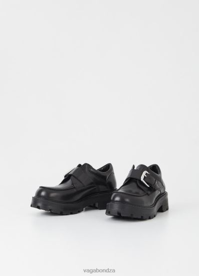 Loafers | Vagabond Cosmo 2.0 Shoes Black Leather Women DPX48192