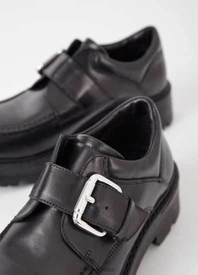 Loafers | Vagabond Cosmo 2.0 Shoes Black Leather Women DPX48192