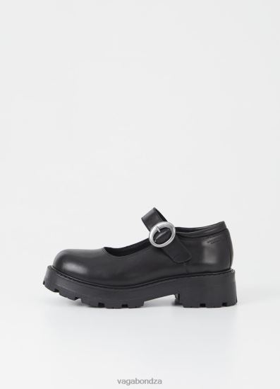 Loafers | Vagabond Cosmo 2.0 Shoes Black Leather Women DPX4892