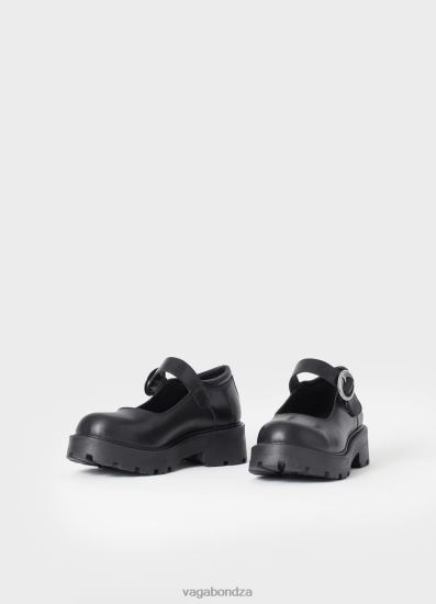 Loafers | Vagabond Cosmo 2.0 Shoes Black Leather Women DPX4892