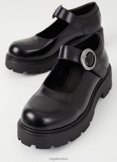 Loafers | Vagabond Cosmo 2.0 Shoes Black Polished Leather Women DPX48103