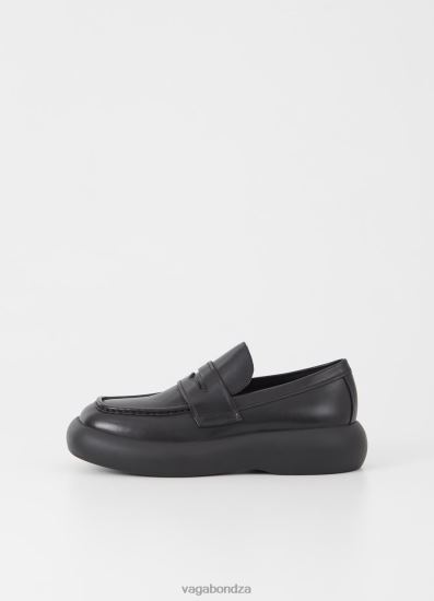 Loafers | Vagabond Janick Loafer Black Leather Women DPX48159