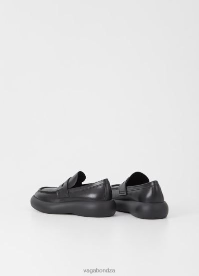 Loafers | Vagabond Janick Loafer Black Leather Women DPX48159