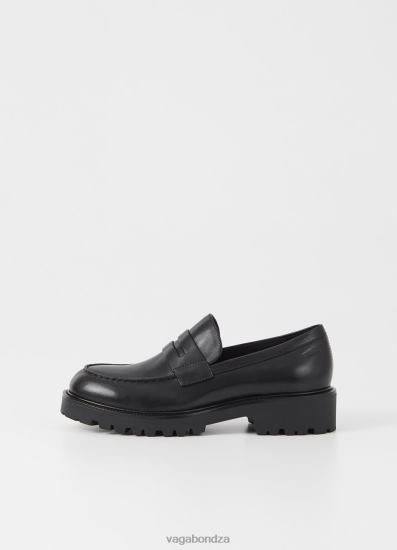 Loafers | Vagabond Kenova Loafer Black Leather Women DPX48130