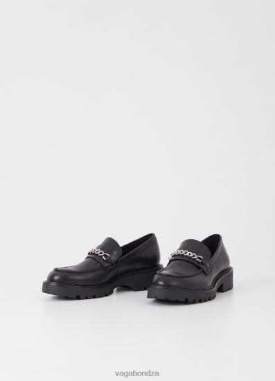 Loafers | Vagabond Kenova Loafer Black Leather Women DPX48156
