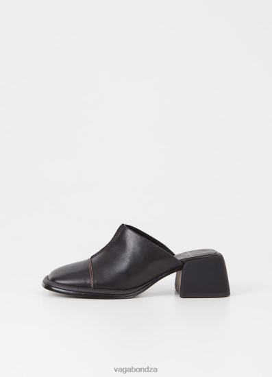 Mules | Vagabond Ansie Mules Black Leather Women DPX48123