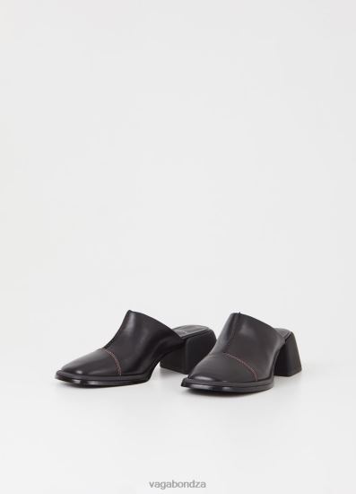 Mules | Vagabond Ansie Mules Black Leather Women DPX48123