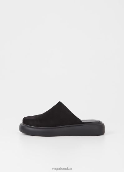 Mules | Vagabond Blenda Mules Black Nubuck Women DPX48120