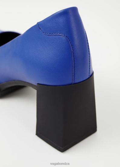 Pumps | Vagabond Edwina Pumps Blue Leather Women DPX48109 - Click Image to Close