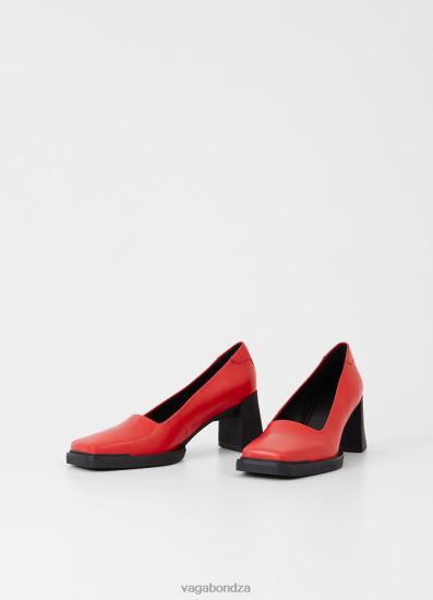 Pumps | Vagabond Edwina Pumps Red Leather Women DPX48112