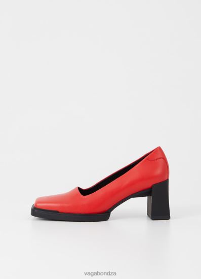 Pumps | Vagabond Edwina Pumps Red Leather Women DPX48112