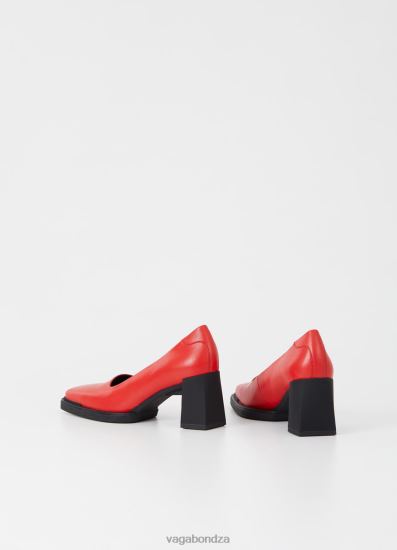 Pumps | Vagabond Edwina Pumps Red Leather Women DPX48112