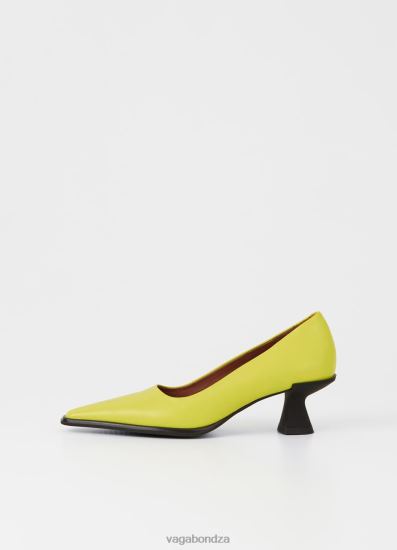 Pumps | Vagabond Tilly Pumps Light Green Leather Women DPX48105