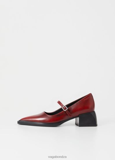 Pumps | Vagabond Vivian Pumps Red Brush Off Leather Women DPX4896