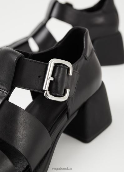 Sandals | Vagabond Ansie Sandals Black Leather Women DPX4846