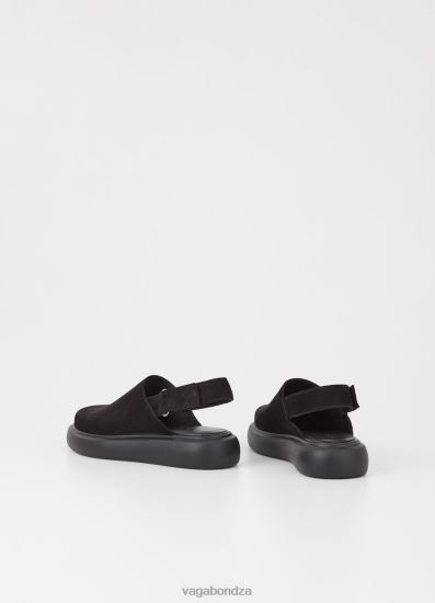 Sandals | Vagabond Blenda Sandals Black Nubuck Women DPX4844