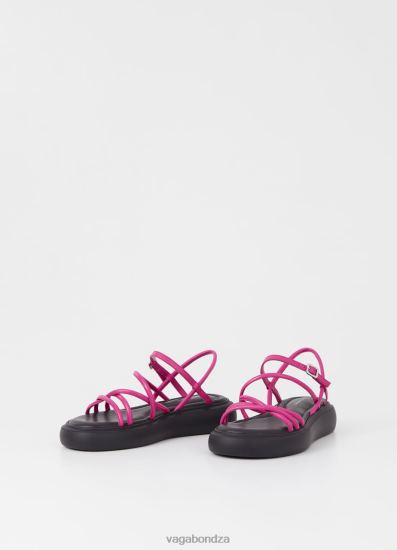 Sandals | Vagabond Blenda Sandals Pink Leather Women DPX4820 - Click Image to Close