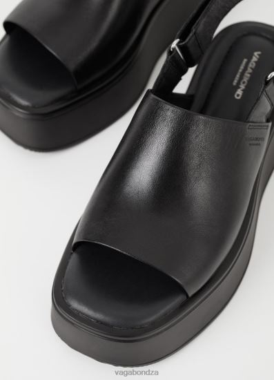 Sandals | Vagabond Courtney Sandals Black Leather Women DPX4866