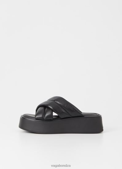 Sandals | Vagabond Courtney Sandals Black Leather Women DPX4867