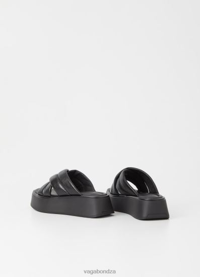 Sandals | Vagabond Courtney Sandals Black Leather Women DPX4867