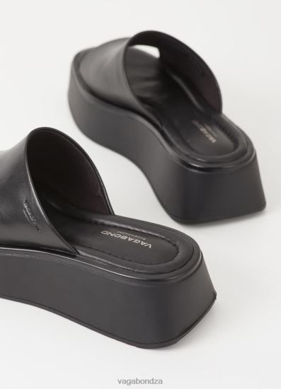 Sandals | Vagabond Courtney Sandals Black Leather Women DPX4878
