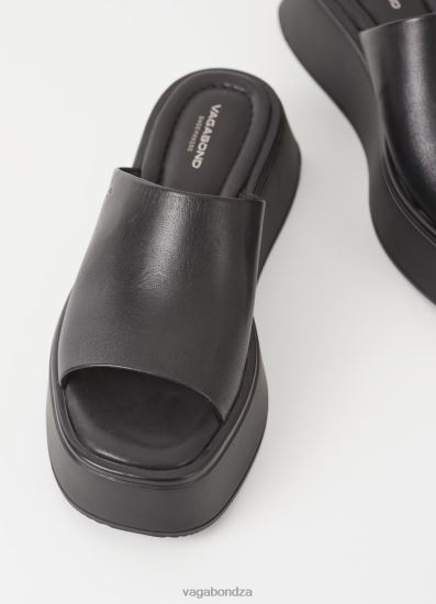 Sandals | Vagabond Courtney Sandals Black Leather Women DPX4878