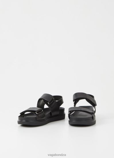 Sandals | Vagabond Erin Sandals Black Leather Women DPX4870