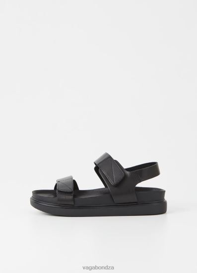 Sandals | Vagabond Erin Sandals Black Leather Women DPX4870