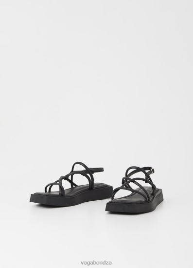 Sandals | Vagabond Evy Sandals Black Leather Women DPX4869