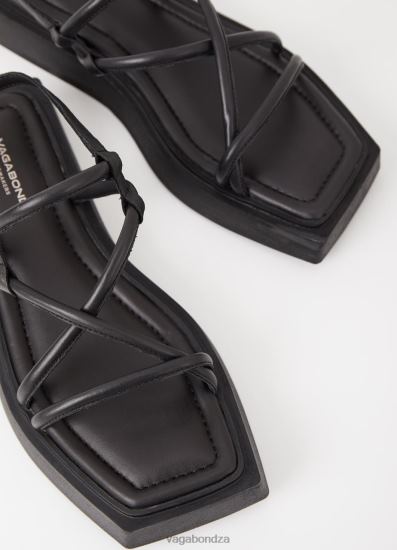 Sandals | Vagabond Evy Sandals Black Leather Women DPX4869