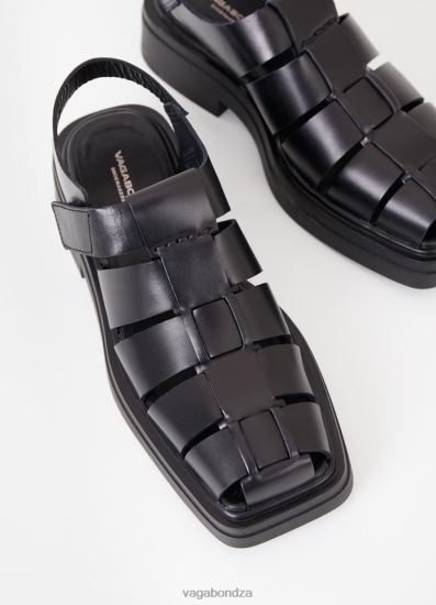 Sandals | Vagabond Eyra Sandals Black Leather Women DPX4874