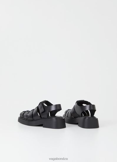 Sandals | Vagabond Eyra Sandals Black Leather Women DPX4874