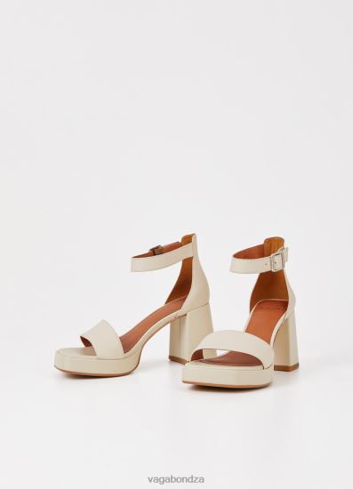 Sandals | Vagabond Fiona Sandals Off White Leather Women DPX4836