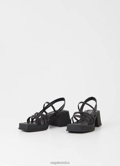 Sandals | Vagabond Hennie Sandals Black Leather Women DPX4828