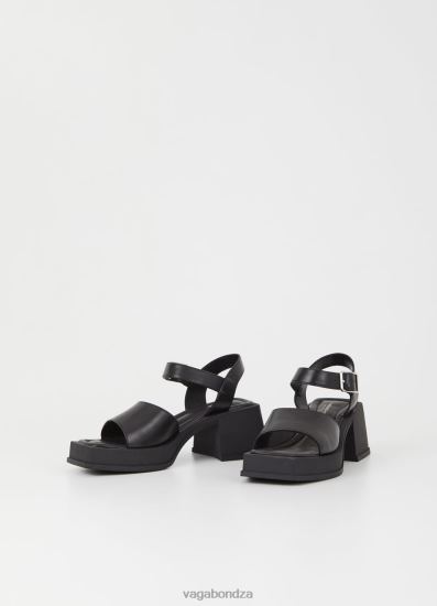 Sandals | Vagabond Hennie Sandals Black Leather Women DPX4830