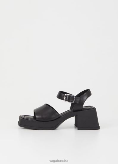 Sandals | Vagabond Hennie Sandals Black Leather Women DPX4830