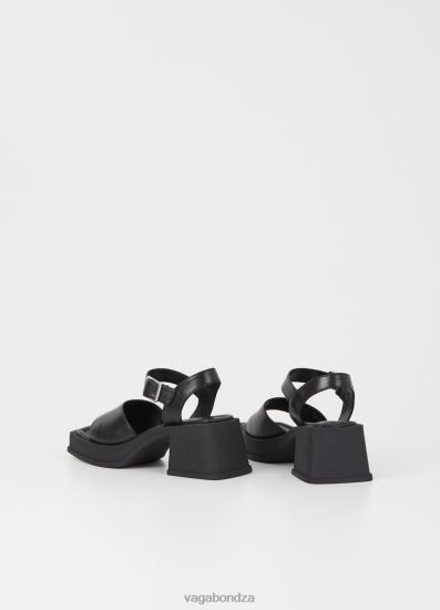 Sandals | Vagabond Hennie Sandals Black Leather Women DPX4830