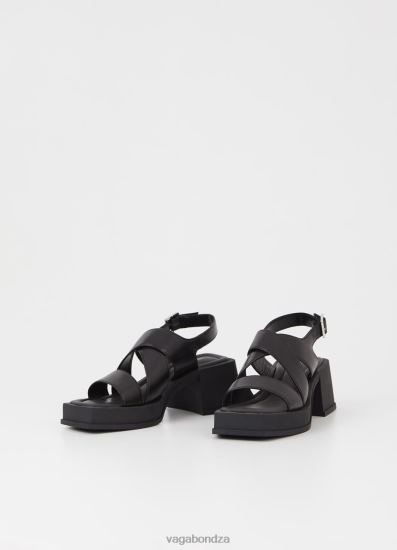 Sandals | Vagabond Hennie Sandals Black Leather Women DPX4831