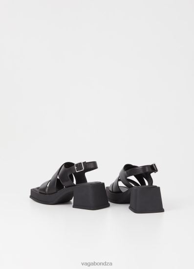 Sandals | Vagabond Hennie Sandals Black Leather Women DPX4831