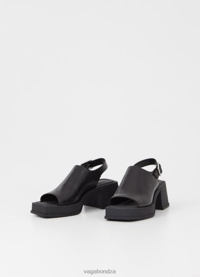 Sandals | Vagabond Hennie Sandals Black Leather Women DPX4832