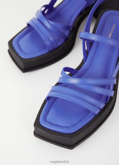 Sandals | Vagabond Hennie Sandals Blue Leather Women DPX4841