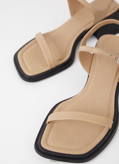 Sandals | Vagabond Ines Sandals Beige Leather Women DPX4859