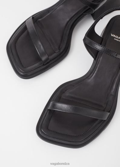 Sandals | Vagabond Ines Sandals Black Leather Women DPX4848