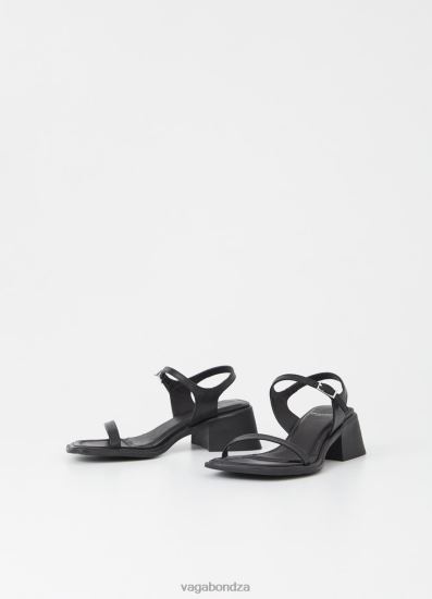 Sandals | Vagabond Ines Sandals Black Leather Women DPX4848