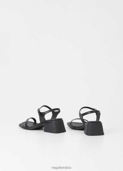 Sandals | Vagabond Ines Sandals Black Leather Women DPX4848